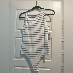 Abercrombie & Fitch - Striped Bodysuit M